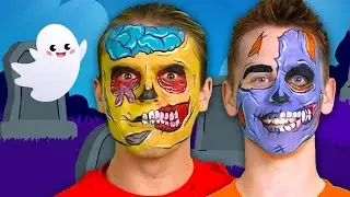 5 Little Zombie Friends | Halloween Songs for Kids | Funtastic Playhouse