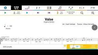 Valse (Evgeny Grinko) violin piano cover + free sheet in description