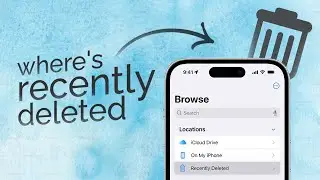 Where’s Recently Deleted on iPhone? (explained)