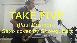 TAKE FIVE (Paul Desmond) - Simple cover, with a saxophone Ida Maria Grassi Professional