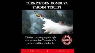 Türkiye’den Yunanistan’a Yardım Teklifi! #haber #sondakikahaberleri #haberler