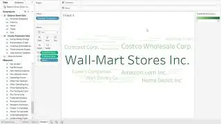 How to create a Word Cloud using Tableau
