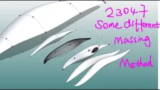 23047 - Some different massing method in Revit