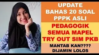 Pedagogical PPPK questions and discussions based on the PKB SIM try out