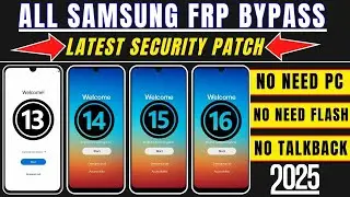 ✅ How To Remove FRP Lock On Any Samsung Phone | Android 13/14/15/16 | 100% Working | No PC 🔓