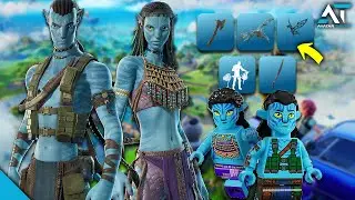 AVATAR x Fortnite Collab | Skins, Emotes, Weapons and MORE!