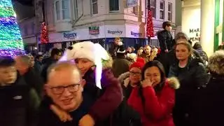 2020 Packed Christmas Lantern Parade, Douglas, Isle of Man
