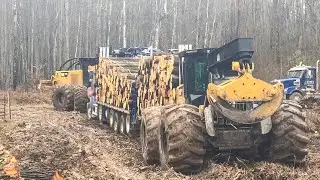 Chipper broke, Slasher broke...mud everywhere!!