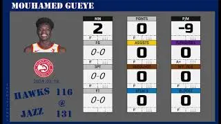 2024apr17 ⬜️#18 GUEYE Mouhamed 2002 ◄►gameplay50% (USA1-AtlantaHawks)