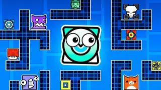 Прятки С 50 ИГРОКАМИ В Geometry Dash!