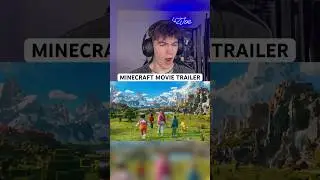 Minecraft Movie Trailer Reaction!