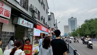 Walking Around Changda Food Street | China Vlog