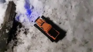 EACHINE EAT06 R/C Tank NIGHT DRIVE WITH Vintage GI JOE At The Wheel