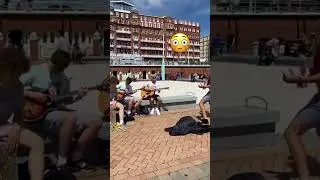 Came out of nowhere… #music #streetmusic #oasis