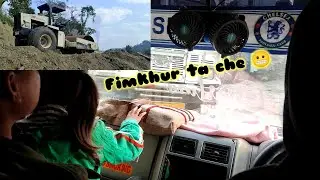 Kolasib to Damcherra Tripura vlog by road // kawng achhiat na lai atam khawp mai 😱