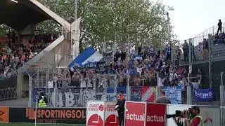 Hertha 💙 Straßburg 💙 Karlsruhe I Hertha und Karlsruher Fans beim letzten Auswärtsspiel Straßburgs!