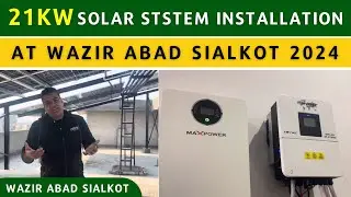 21kW Ongrid Solar System Installation | Cost, Benefits & Production in Pakistan |#QEnergy