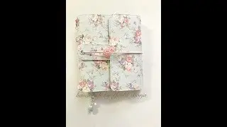 Shabby chic TN (traveler Notebook wallet)