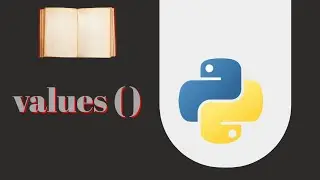 values() method makes dictionaries look easy [ Python programming Language 2023 ]