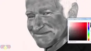Robin Williams Tribute Speed Painting