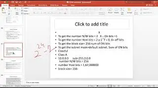 CCNA  IP Subnetting part2