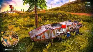 Building Peacemaker The Armour Truck From Wreck - Off The Road Unleashed Nintendo switch gameplay