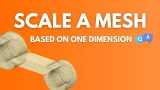 How To Scale A Mesh In Fusion 360 (When You Know One Dimension)