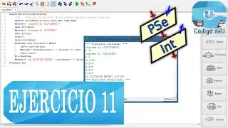 División por restas sucesivas en PSeInt (Ejercicio en PSeInt N°11)