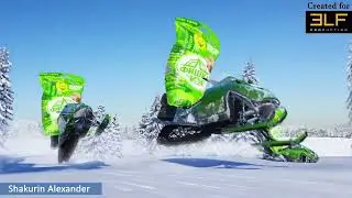 3D Motion Design artist showreel animation