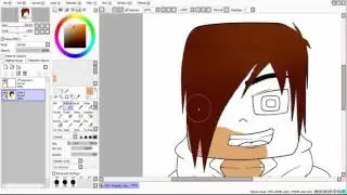 Paint Tool SAI | Speed ART | Minecraft Avatar | Legend Wolf