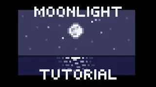 Moonlight Ocean Reflection Tutorial - Pixel Art