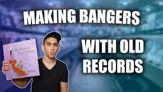 MAKING BEATS WITH OLD VINYL RECORDS - FL STUDIO BEATMAKING
