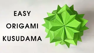 Origami LUMINESCENCE kusudama by Marcell Aldos