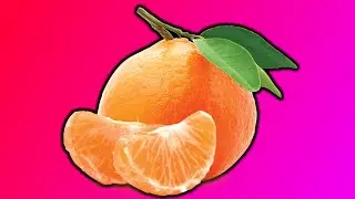 odcinek z jedzenia mandarynek