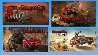 Earn to Die 1,2,3 and Rogue All Cutscenes