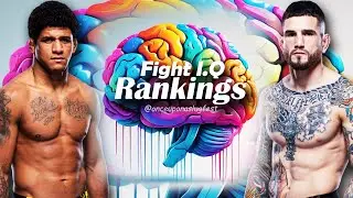 Fight I.Q Rankings For UFC Fight Night Gilbert Burns vs Sean Brady