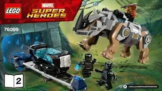 Лего Супер Герои 2018 Поединок с Носорогом LEGO Super Heroes RHINO FACE-OFF BY THE MINE 76099 #2