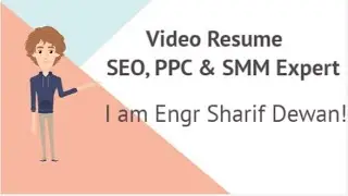 SEO Resume | Engr Sharif Dewan- Search Engine Optimization (SEO) Specialist  | SEO Video resume