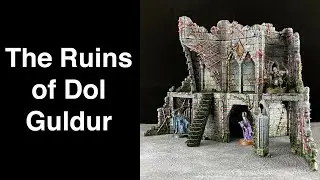 Building the Ruins of Dol Guldur by Games Workshop