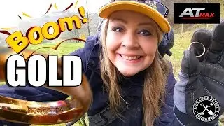 BOOM Its GOLD - Amazing 1st hunt of 2020 Garrett AT Max I Metal detecting