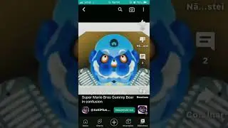 Klaskyklaskyklaskyklasky Super Mario Bros Gummy Bear in confusion rgb to bgr reversed