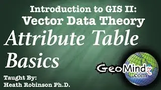 The Basics of Attribute Tables - GIS Vector Data Theory (5)