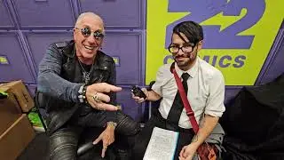 NYCC 2023 Dee Snider Interview at Z2 Comics Booth