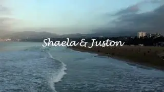 Shaela & Juston Santa Monica Beach Engagement Shoot