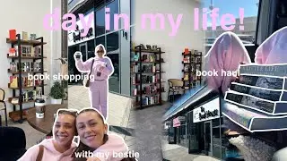 book shop with me and my bestie (a day in my life)