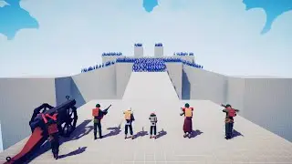 US ARMY SOLDIER vs 200x UNITS l Totally Accurate Battle Simulator TABS