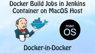 Docker Build Jobs in Jenkins CI/CD Pipeline Container on MacOS Host Docker-In-Docker (DinD)