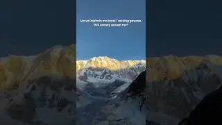 Will society accept me??#fromeverest #trekking #nepal #abc #dashaintrek