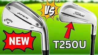 NEW Callaway Apex UT Iron vs Titleist U250 Utility - WHO WINS?
