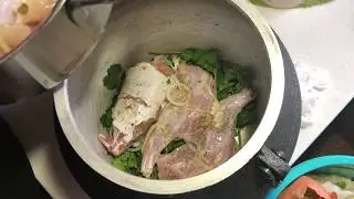 Кролик в афганском казане